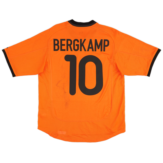 2000-02 Netherlands Home Shirt Bergkamp #10 - 5/10 - (M)