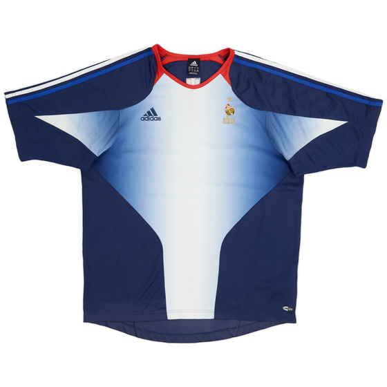 2004-06 France adidas Training Shirt - 9/10 - (XXL)