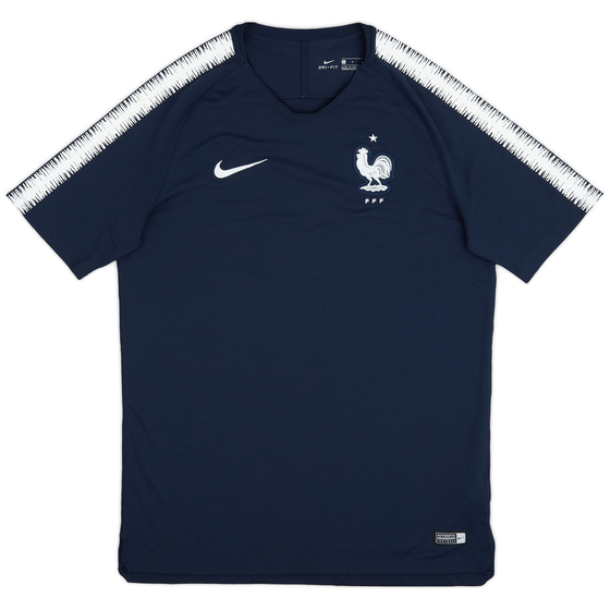 2018-19 France Nike Training Shirt - 9/10 - (L)