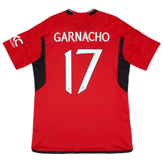 2023-24 Manchester United Home Shirt Garnacho #17