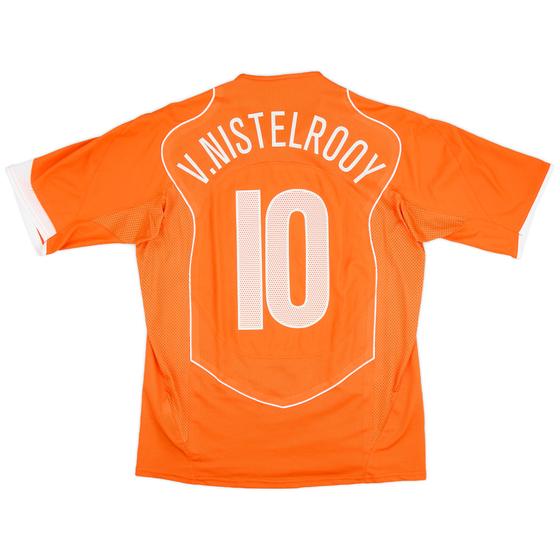 2004-06 Netherlands Home Shirt V.Nistelrooy #10 - 7/10 - (L)