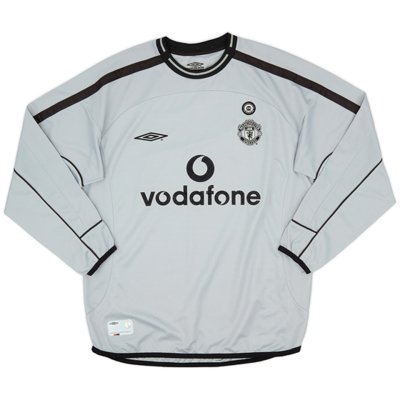 2001-02 Manchester United Centenary GK Shirt - 8/10 - (M)