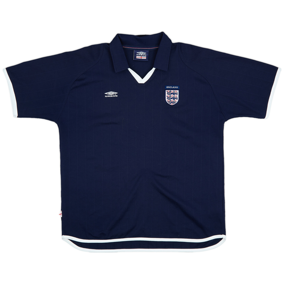 2000-01 England Umbro Training Shirt - 8/10 - (L)