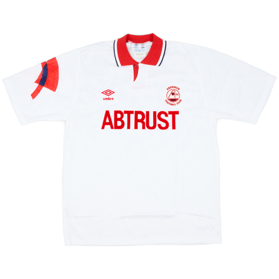 1990-92 Aberdeen Away Shirt - 10/10 - (L)