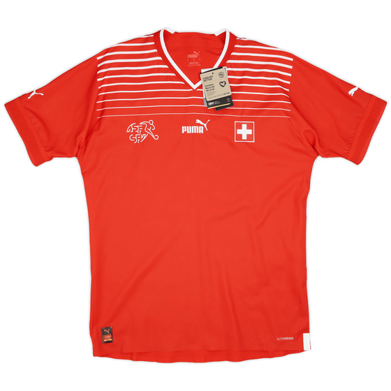 2022-23 Switzerland Authentic Home Shirt