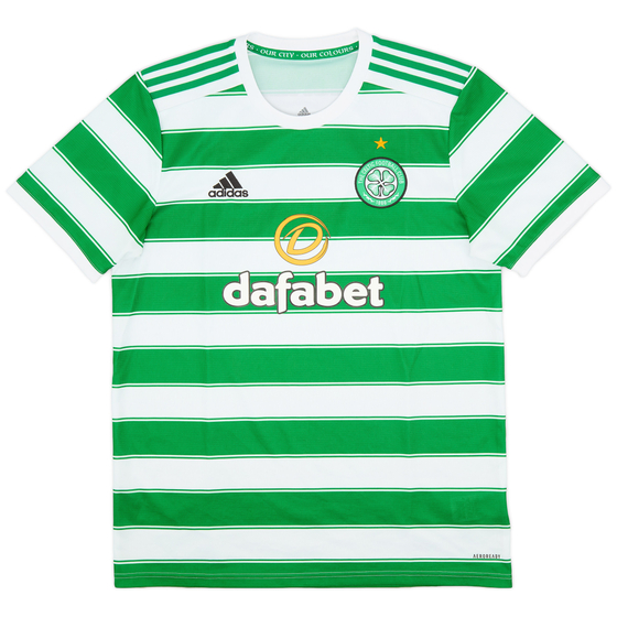 2021-22 Celtic Home Shirt - 9/10 - (L)