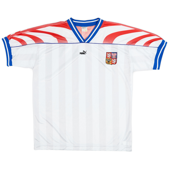 1995-96 Czech Republic Away Shirt - 7/10 - (XL)