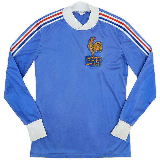 1978-80 France World Cup Home Shirt - 7/10 - (S)
