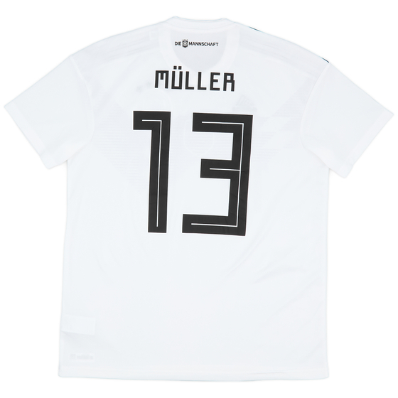 2018-19 Germany Home Shirt Muller #13 - 8/10 - (L)