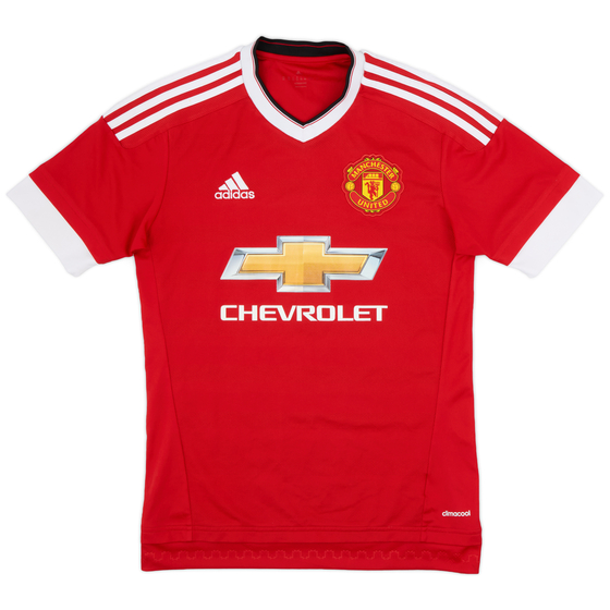 2015-16 Manchester United Home Shirt - 8/10 - (XL.Boys)