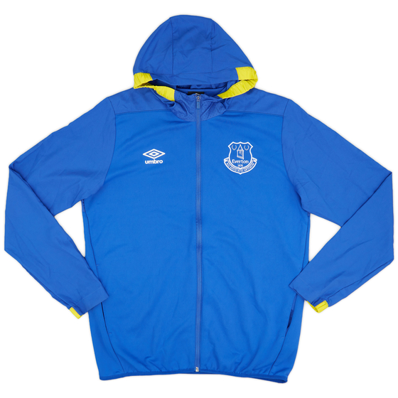 2015-16 Everton Umbro Hooded Track Jacket - 9/10 - (L)