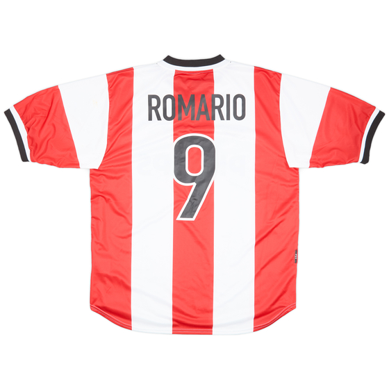 1998-00 PSV Home Shirt Romario #9 - 8/10 - (XL)