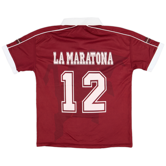 1998-99 Torino Home L/S Shirt La Maratona #12 - 9/10 - (M)