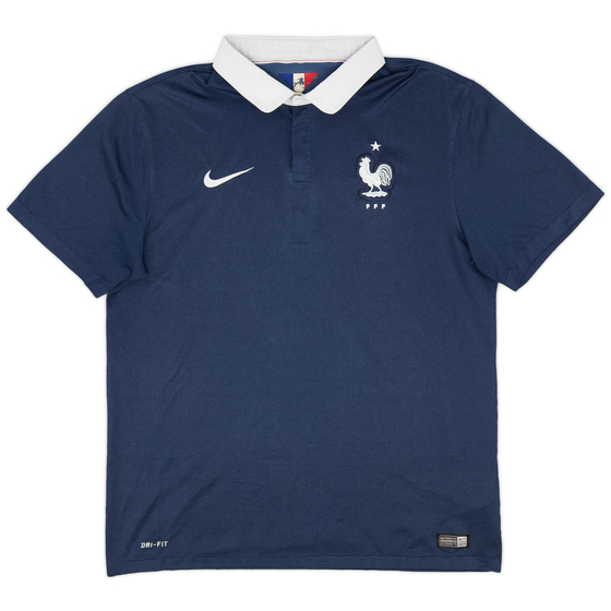 2014-15 France Home Shirt - 7/10 - (L)