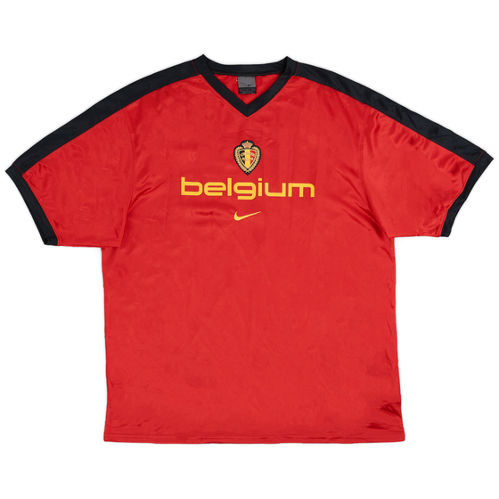 2000-02 Belgium Nike Training Shirt - 8/10 - (M)