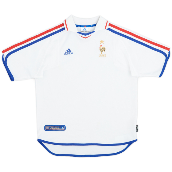2000-02 France Away Shirt - 8/10 - (L.Boys)