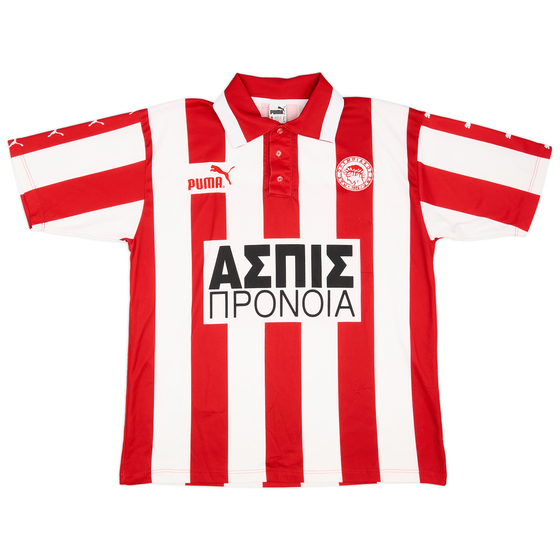 1997-99 Olympiakos Home Shirt - 8/10 - (L)