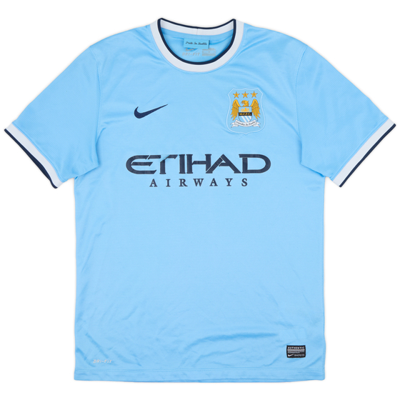 2013-14 Manchester City Home Shirt - 5/10 - (M)