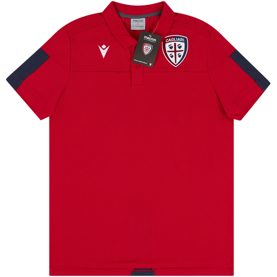 2019-20 Cagliari Macron Polo T-Shirt