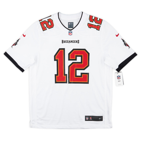 2020-22 Tampa Bay Buccaneers Brady #12 Nike Game Away Jersey (XL)