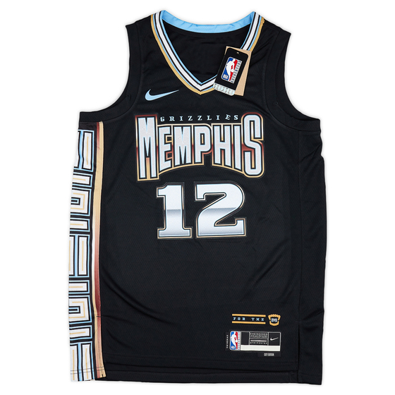 2022-23 Memphis Grizzlies Morant #12 Nike Swingman Alternate Jersey (XS)