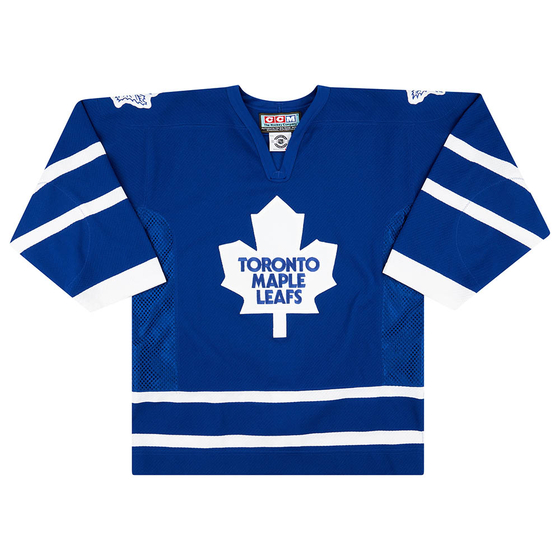 1999-00 Toronto Maple Leafs Authentic CCM Away Jersey (Excellent) M/L