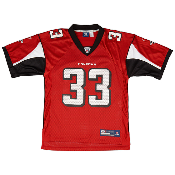 2008-11 Atlanta Falcons Turner #33 Reebok On Field Home Jersey (Excellent) M