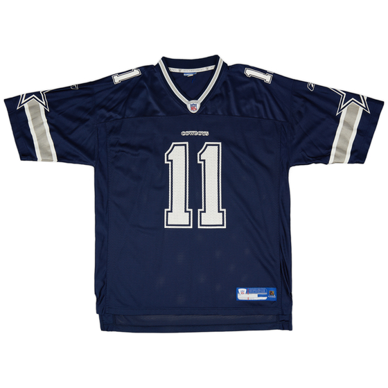 2005-06 Dallas Cowboys Bledsoe #11 Reebok On Field Home Jersey (Very Good) XL