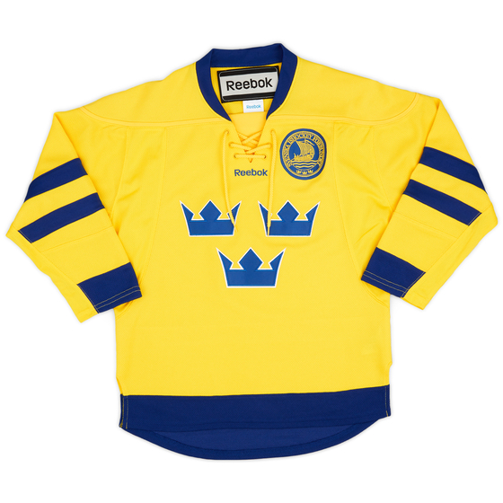 2011-14 Sweden National Hockey Team Reebok Home Jersey (Excellent) S/M.Kids