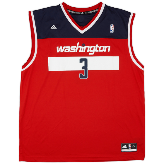 2012-14 Washington Wizards Beal #3 adidas Away Jersey (Excellent) XXL