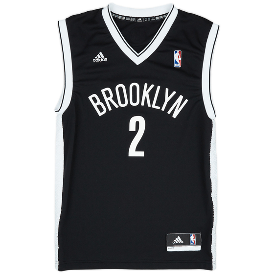 2013-14 Brooklyn Nets Garnett #2 adidas Swingman Away Jersey (Excellent) XS