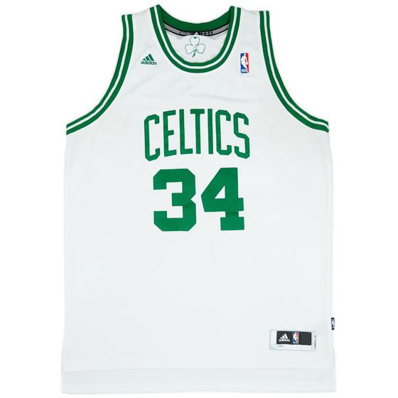 2010-13 Boston Celtics Pierce #34 adidas Swingman Home Jersey (Very Good) XL