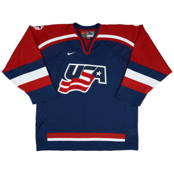 2002 USA National Hockey Team Nike Away Jersey (Very Good) XL