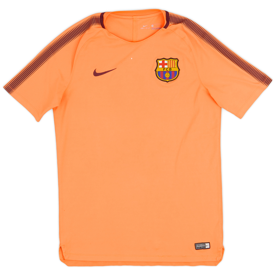 2017-18 Barcelona Nike Training Shirt - 7/10 - (M)