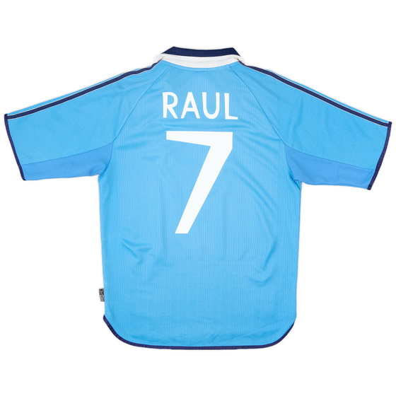 1999-00 Real Madrid Third Shirt Raul #7 - 6/10 - (S)