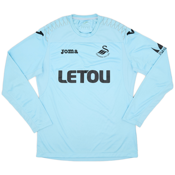 2017-18 Swansea GK Shirt - 9/10 - (L)