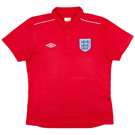 2009-10 England Umbro Polo Shirt - 8/10 - (M)