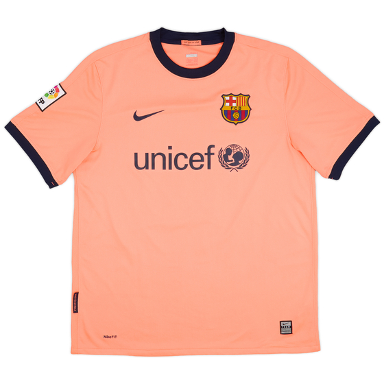2009-10 Barcelona Away Shirt Messi #10 - 9/10 - (L)