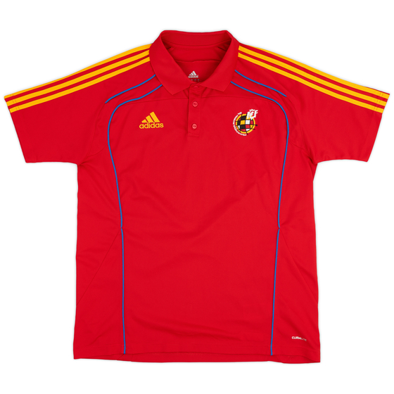 2008-10 Spain adidas Polo Shirt - 9/10 - (XL)