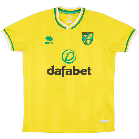 2020-21 Norwich City Home Shirt - 6/10 - (S)