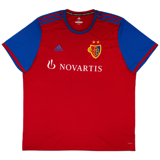 2019-20 FC Basel Home Shirt - 9/10 - (XXL)