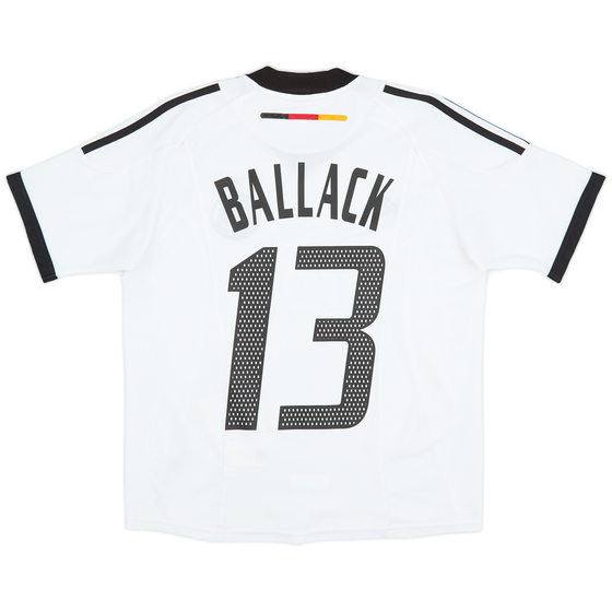 2002-04 Germany Home Shirt Ballack #13 - 6/10 - (XL.Boys)