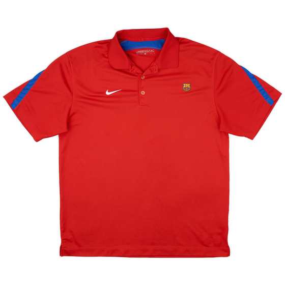2011-12 Barcelona Nike Golf Polo Shirt - 8/10 - (L)