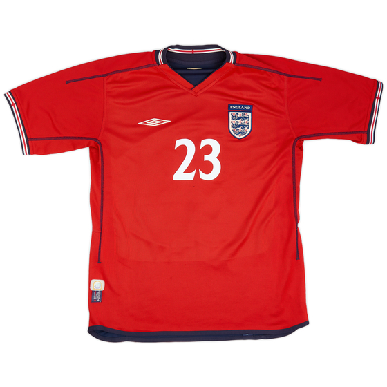 2002-04 England Away Shirt Rooney #23 - 6/10 - (M)