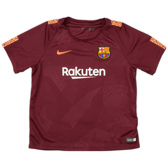 2017-18 Barcelona Third Shirt - 9/10 - (S.Boys)