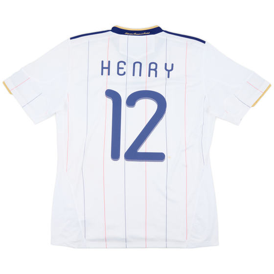 2009-10 France Away Shirt Henry #12 - 5/10 - (L)