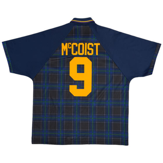 1994-96 Scotland Home Shirt McCoist #9 - 9/10 - (XXL)