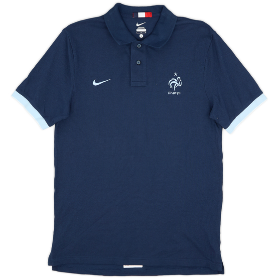 2013-14 France Nike Polo Shirt - 9/10 - (L)