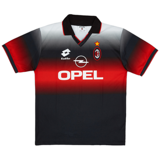 1995-96 AC Milan Lotto Training Shirt - 9/10 - (XXL)