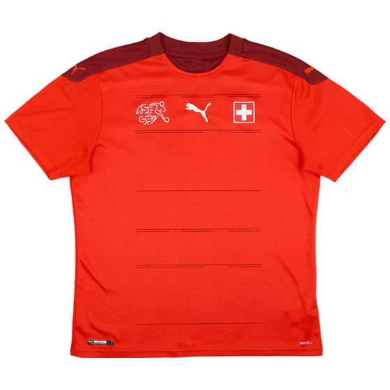 2020-21 Switzerland Home Shirt - 8/10 - (L)